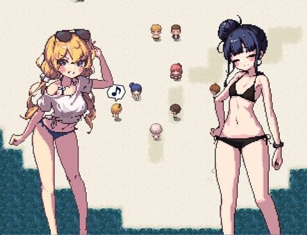 盛夏的那座岛屿 那个夏天的小岛官网入口 EroKuma像素RPG 封面图
